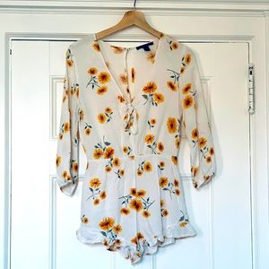 Sunflower Romper